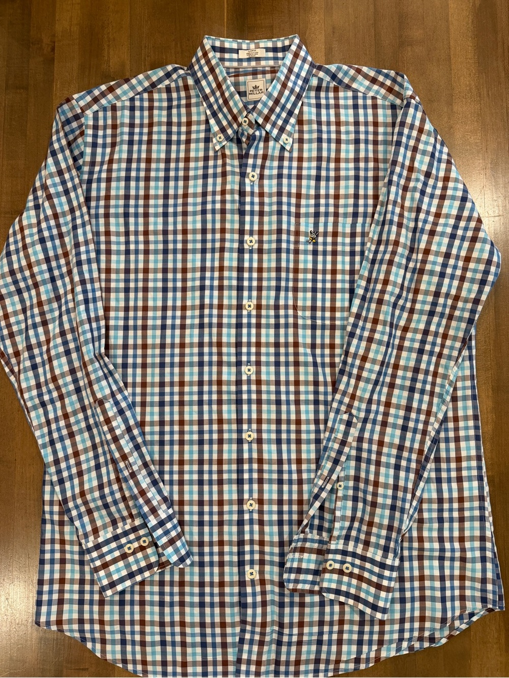 Peter Millar Winged Foot Button Down